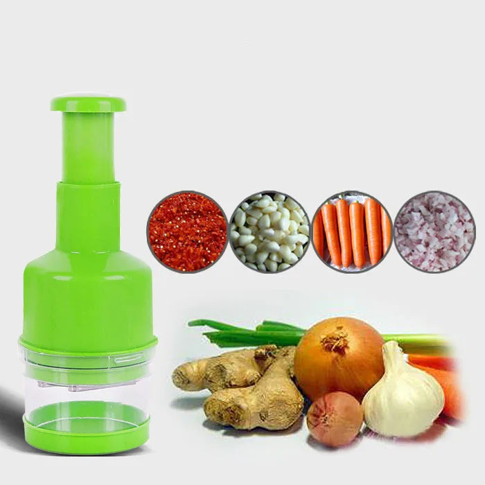 EasyChop™ – Manual Onion & Vegetable Chopper – No Mess, No Tears!