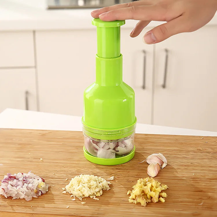 EasyChop™ – Manual Onion & Vegetable Chopper – No Mess, No Tears!