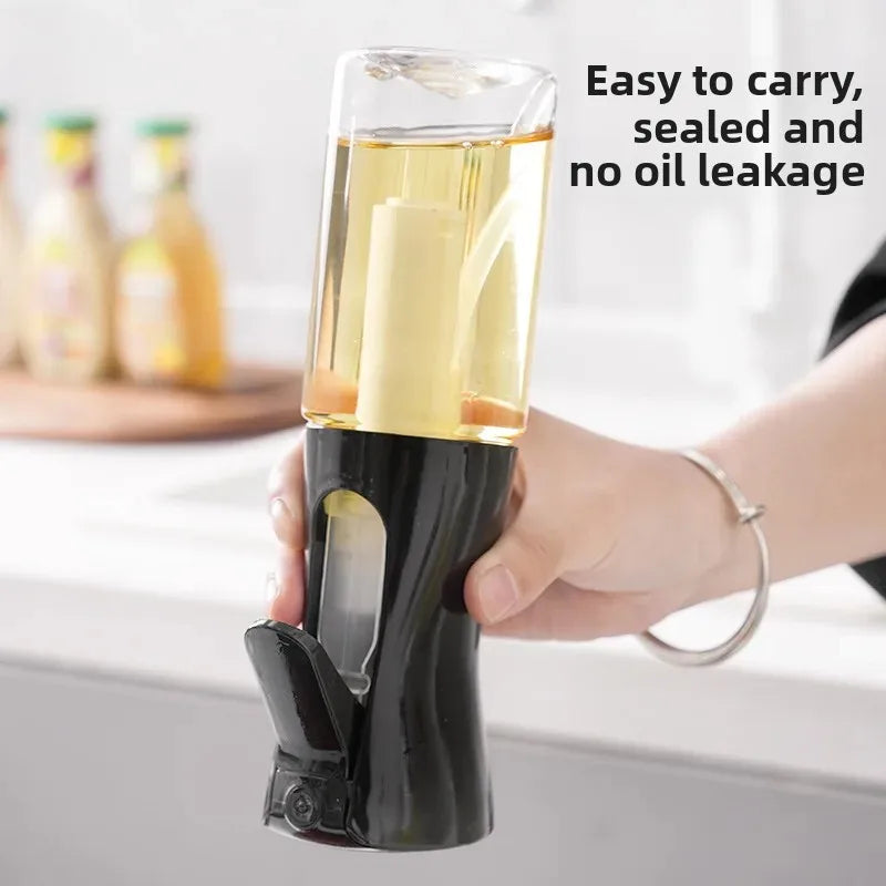 Non-Drip Oil Sprayer for Kitchen – Reusable Spray Bottle