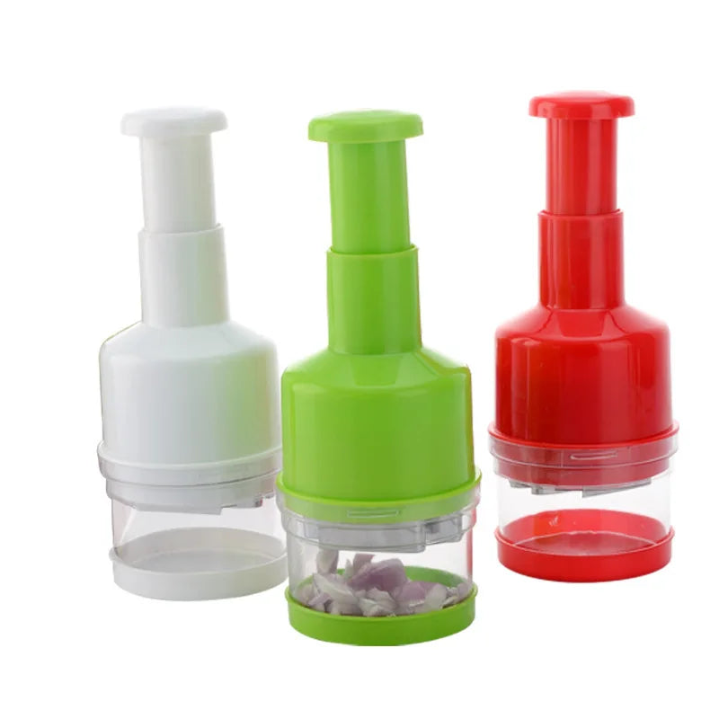 EasyChop™ – Manual Onion & Vegetable Chopper – No Mess, No Tears!